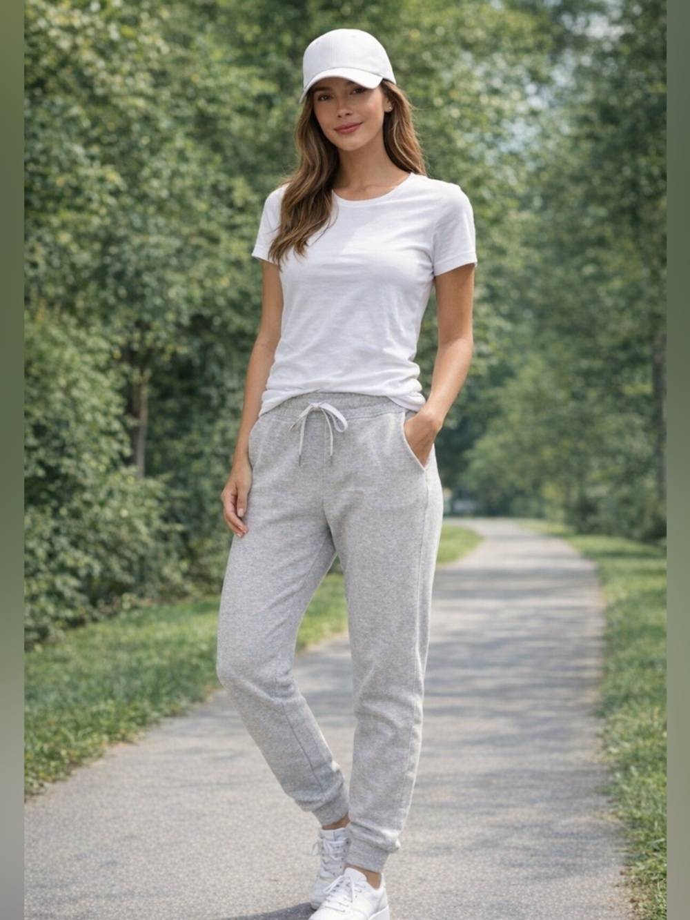 Lululemon Scuba High-Rise Jogger *Fleece 28"Heathered Core Ultra Light Grey 14